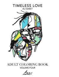 Adult Coloring Book by Ali Sabet, Timeless Love 1