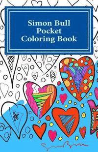 bokomslag Simon Bull Pocket Coloring Book: Volume II Hearts