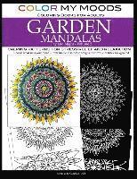 bokomslag Color My Moods Coloring Books for Adults, Day and Night Garden Mandalas (Volume 2): Calming patterns for stress relief and relaxation to help cope wit