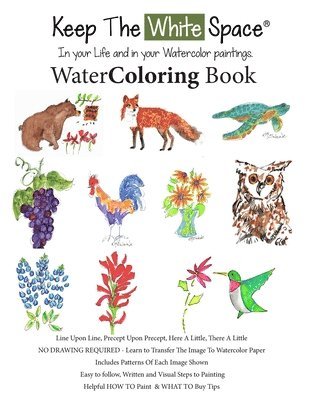 WaterColoring Book from Keep The White Space and Artist KMcElwaine 1