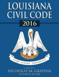 bokomslag Louisiana Civil Code 2016