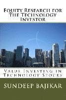 bokomslag Equity Research for the Technology Investor: Value Investing in Technology Stocks