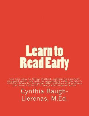 Learn to Read Early 1