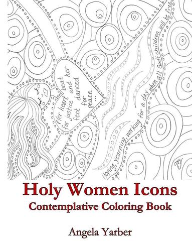 bokomslag Holy Women Icons Contemplative Coloring Book