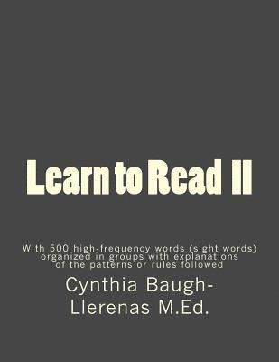 Learn to Read II 1