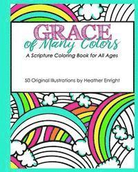 bokomslag Grace of Many Colors: A Scripture Coloring Book for All Ages