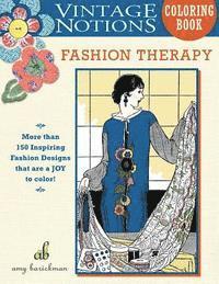 bokomslag Vintage Notions Coloring Book: Fashion Therapy