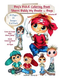 bokomslag Sherri Baldy My-Besties Boys Rule Coloring Book