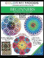 bokomslag Color My Moods Coloring Books for Adults, Mandalas Day and Night for BEGINNERS / Double Size: *124 Coloring Pages* SPECIAL EDITION / Easy Mandalas on