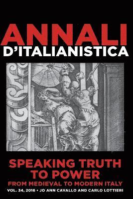 Jo Ann Cavallo, Carlo Lottieri - Speaking Truth to Power from Medieval to Modern Italy, Häftad