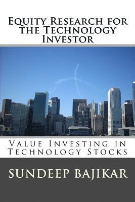 bokomslag Equity Research for the Technology Investor: Value Investing in Technology Stocks
