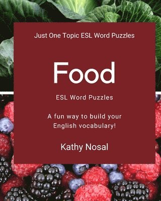 bokomslag Food ESL Word Puzzles