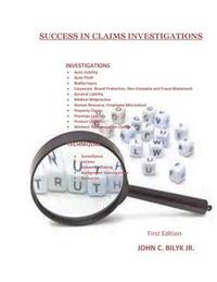 bokomslag Success in Claims Investigations: A Guide to Claims Investigations