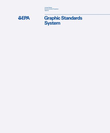 bokomslag EPA Graphic Standards System