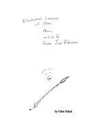 bokomslag Illustrated Lessons of Oboe, Music, and Life From Joe Robinson