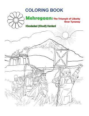 bokomslag Coloring Book Mehregaan: The Triumph of Liberty over Tyranny