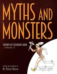 bokomslag Myths and Monsters Grown-up Coloring Book, Volume 2