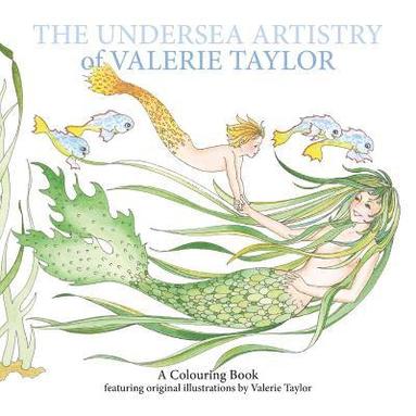 bokomslag The Undersea Artistry of Valerie Taylor: A Coloring Book featuring original illustrations by Valerie Taylor