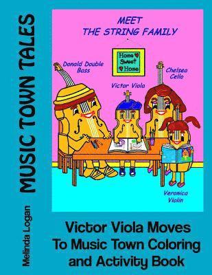 bokomslag Victor Viola Moves To Music Town Coloring and Activity Book