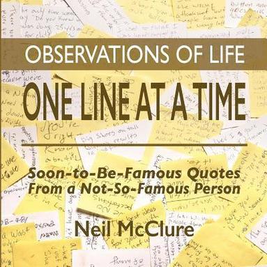 bokomslag Observations of Life One Line at a Time