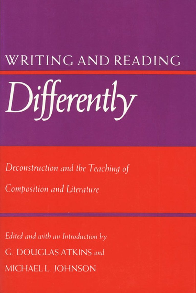 Writing and Reading Differently 1