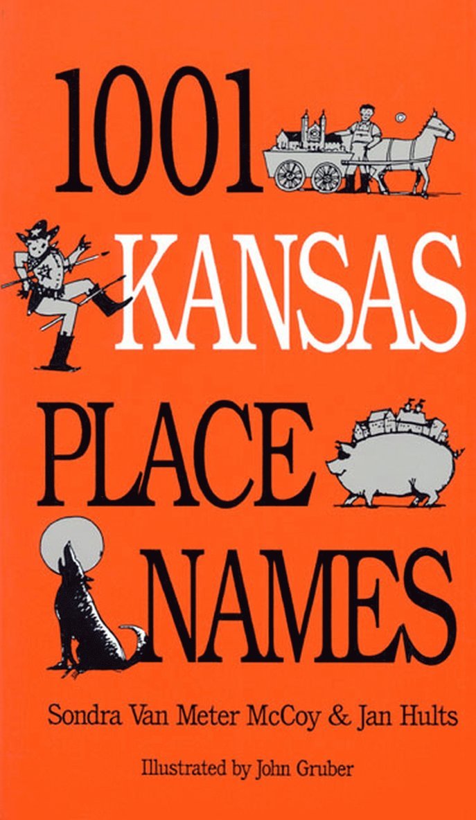 Sondra Van Meter McCoy, Jan Hults, Jan E. Hults, Sondra McCoy, Sondra van Meter McCoy, Jan E Hults - 1001 Kansas Place Names, Häftad