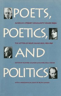 bokomslag Poets, Poetics and Politics