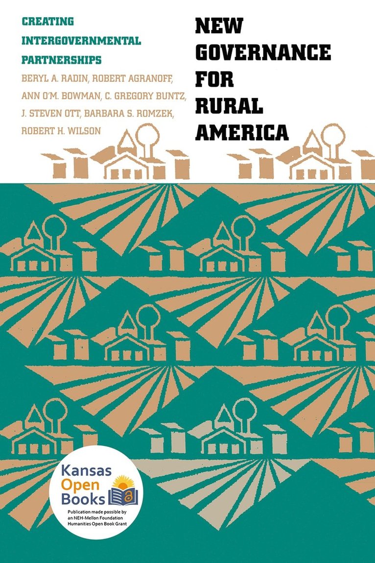 Beryl A. Radin, Robert Agranoff, Robert H. Wilson, Beryl, Radin - New Governance for Rural America, Häftad