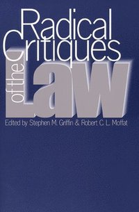 bokomslag Radical Critiques of the Law