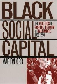 bokomslag Black Social Capital