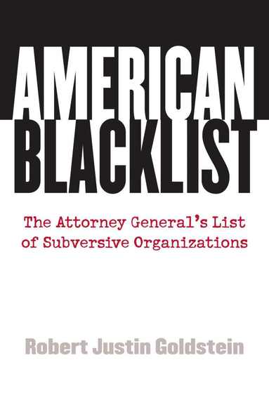 bokomslag American Blacklist