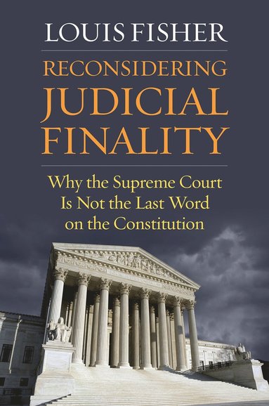 bokomslag Reconsidering Judicial Finality