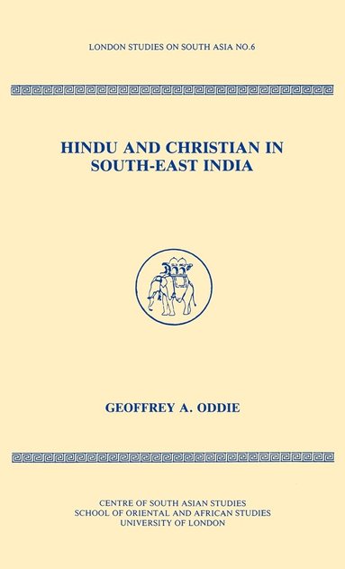 bokomslag Hindu and Christian in South-East India