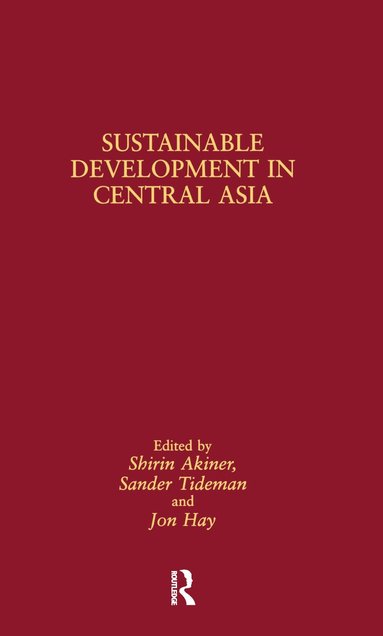 bokomslag Sustainable Development in Central Asia