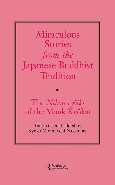 bokomslag Miraculous Stories from the Japanese Buddhist Tradition