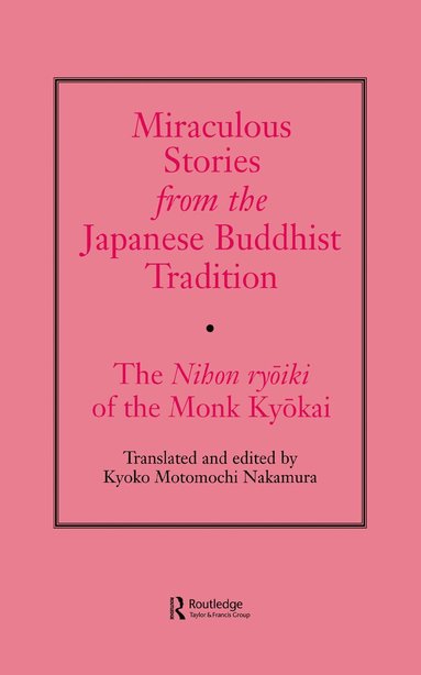 bokomslag Miraculous Stories from the Japanese Buddhist Tradition