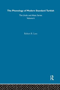 bokomslag Phonology of Modern Standard Turkish