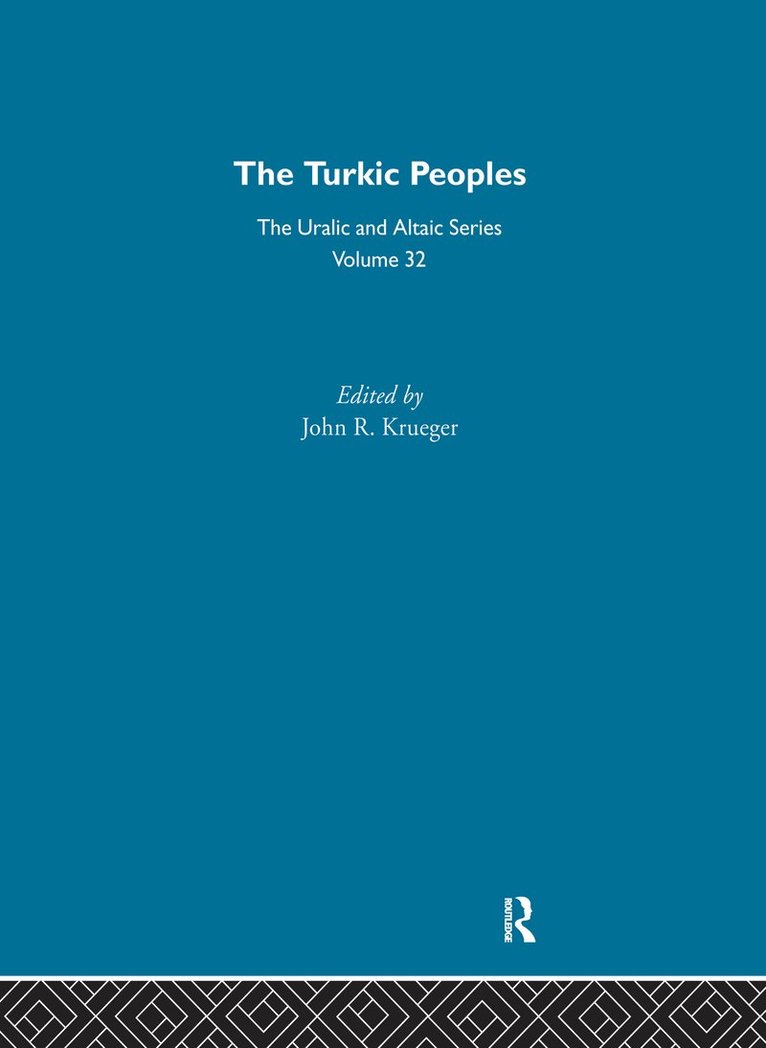 John R. Krueger - Turkic Peoples, Inbunden