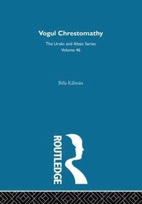 Vogul Chrestomathy 1