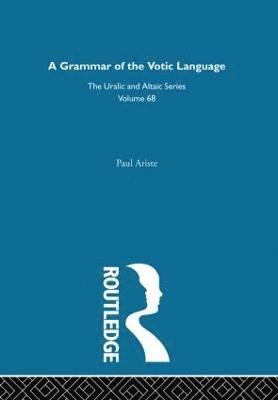 A Grammar of the Votic Language 1