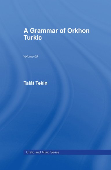 bokomslag Grammar of Orkhon Turkic