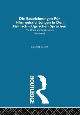 Die Bezeichnungen Fur Himmelsrichtungen in Den Finnisch Ugrischen Sprachen 1