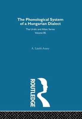 The Phonological System of a Hungarian Dialect 1