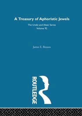 bokomslag A Treasury of Aphoristic Jewels