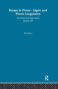 bokomslag Essays in Finno-Ugric and Finnic Linguistics