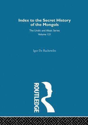 bokomslag Index to the Secret History of the Mongols