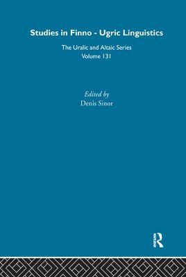 Denis Sinor - Studies in Finno-Ugric Linguistics, Inbunden