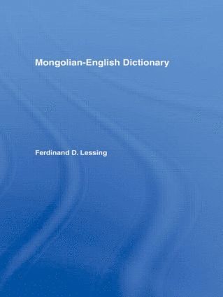 bokomslag Mongolian-English Dictionary