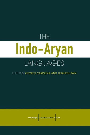 Danesh Jain, George Cardona, George Cardona, Danesh Jain - Indo-Aryan Languages, Inbunden