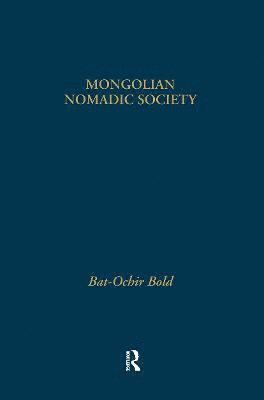bokomslag Mongolian Nomadic Society